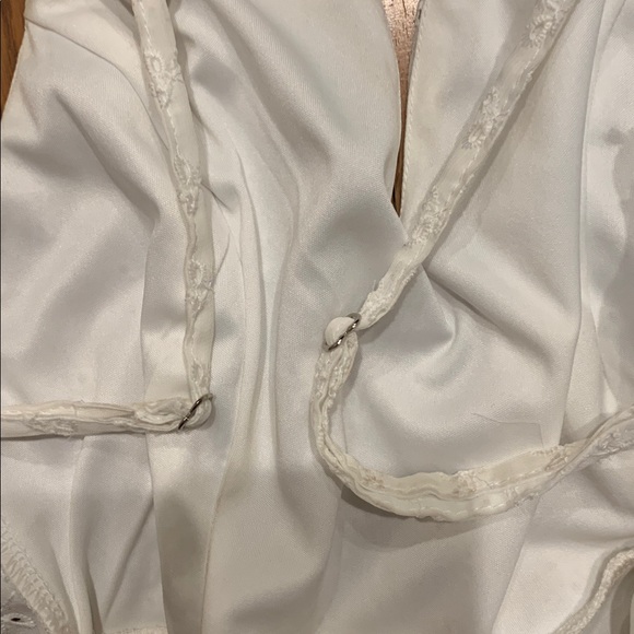 Windsor White Ruffled Dress - Picture 8 of 11